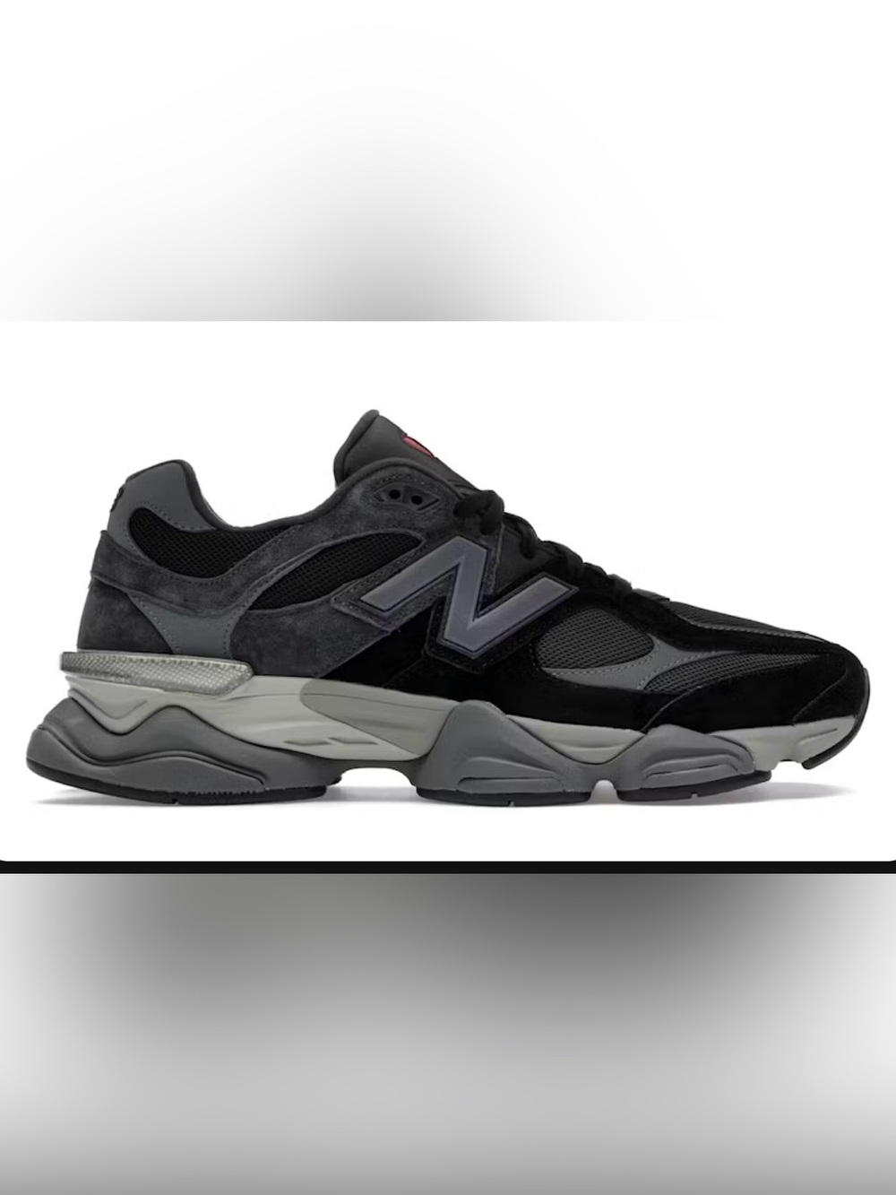 New Balance 9060 Men’s Black and Gray Retro Runner Sneakers